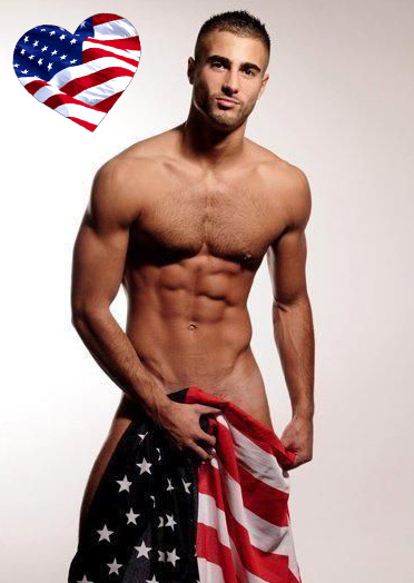 Fourth of July hunk